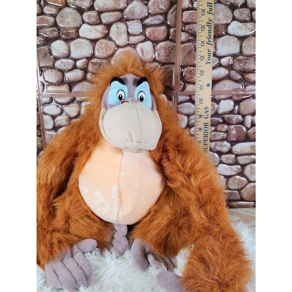 Vintage Walt Disney King Louie Jungle Book Plush Stuffed Animal 15” Orangutan #B - Picture 4 of 4